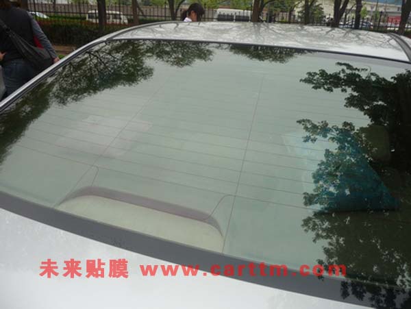 后档贴膜效果展示