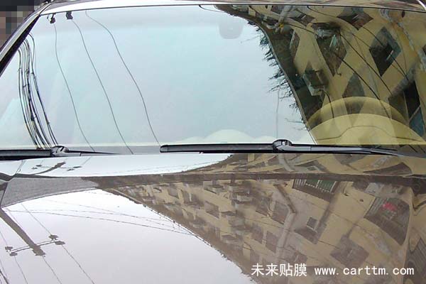 前档贴完效果