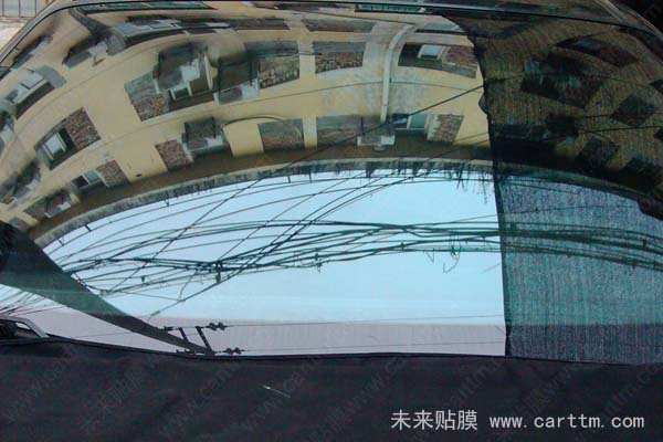 前档贴完效果