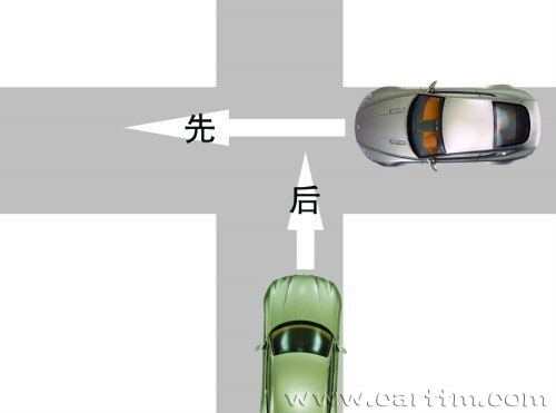 新交规过路口