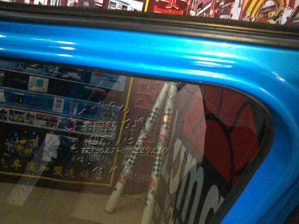 MINI cooper 贴龙膜